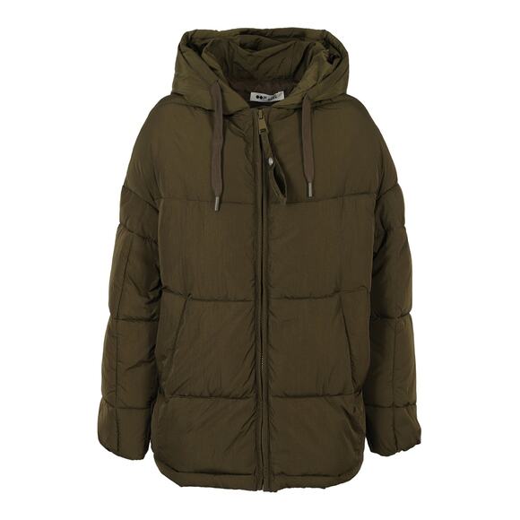 NEW Oof Wear Oversize Hooded Jacket 9063 Verde Oliva Olive Green - Picture 2 of 14